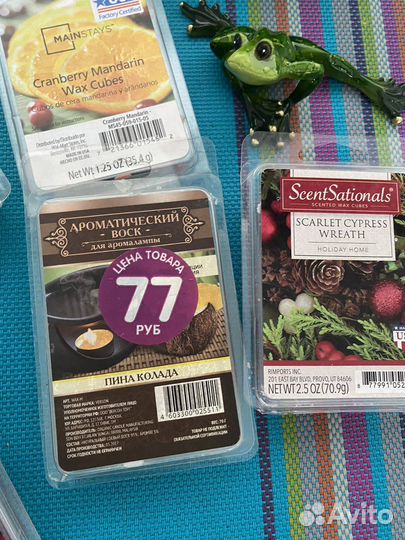 Воск ароматизированный из Америки