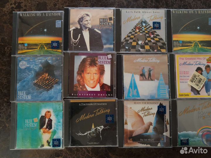 CD диски групп Modern Talking, Blue System