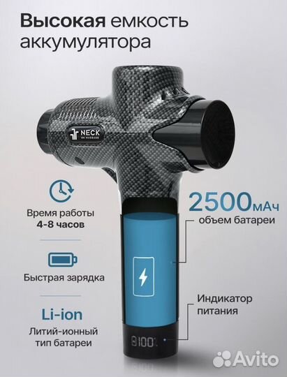 Перкуссионный массажер