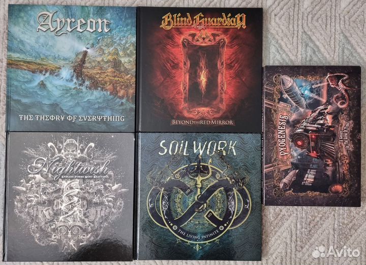 Earbook ayreon, blind guardian, Nightwish