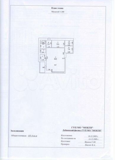 Торговая площадь, 105.4 м²
