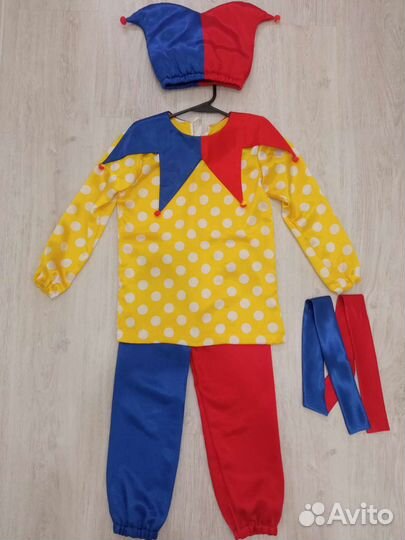 Костюм Петрушки детский