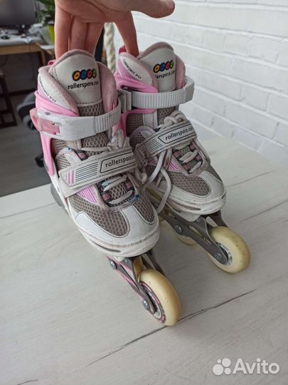 Ролики rollerspace детские 27-29 для девочки