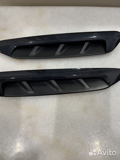 Накладки на передние крылья «жабры»