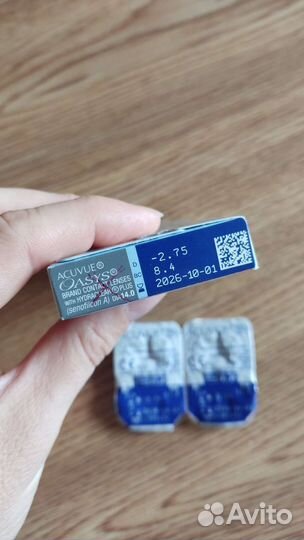 Линзы acuvue oasys двухнедельные