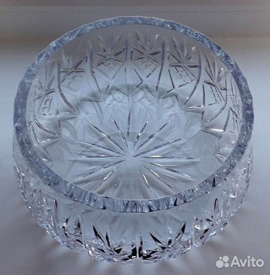 Салатник Большой. Хрусталь. Чехословакия