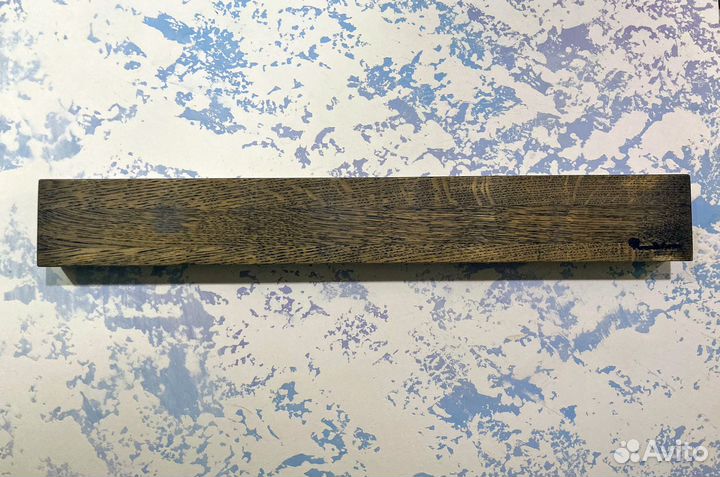 Магнитный держатель для ножей на кухню (дуб)