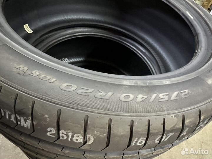 Pirelli P Zero PZ4 275/40 R20 и 315/35 R20 110W
