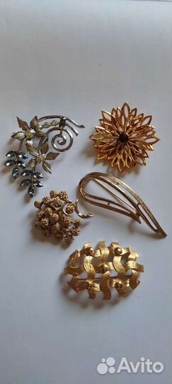 Броши. Европа. Америка. Винтаж