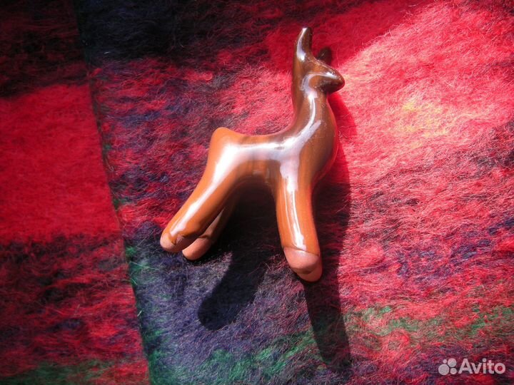 Статуэтки Архар и Козлёнок майолика 1960-е