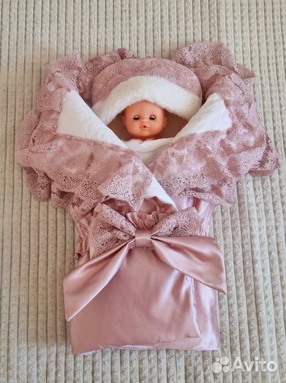 Конверт на выписку для девочки весна