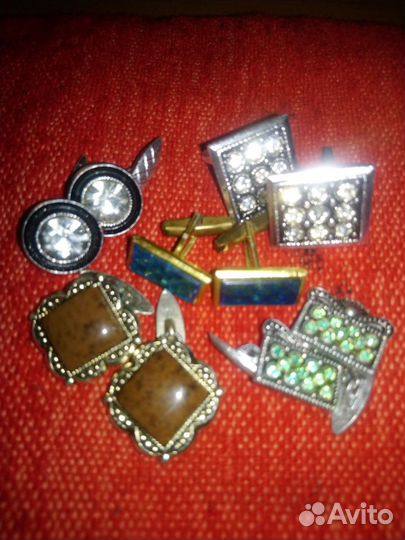 Бусы Клипсы Серьги Кольца Очки Винтаж Бижутерия