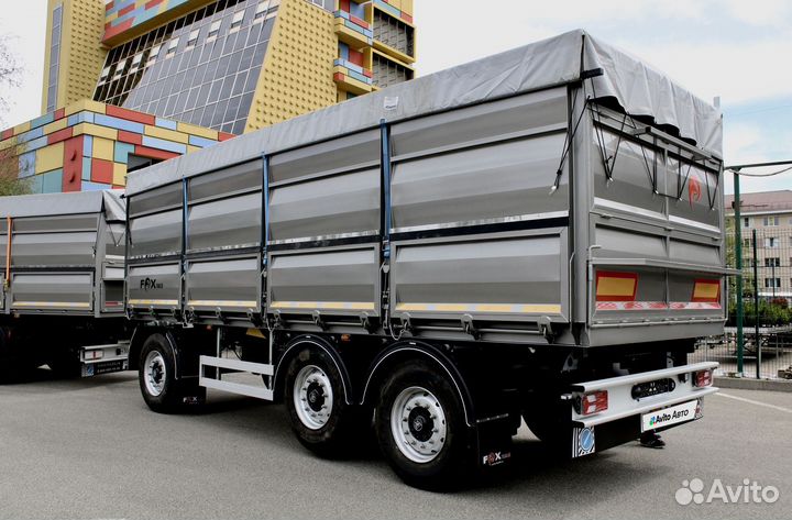 Прицеп зерновоз FOX Trailer Зерновоз-бортовой 3 оси, 2024