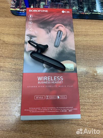 Беспроводная гарнитура блютуз