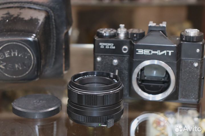 Объектив Гелиос-44-4 с репетиром Зенит TTL