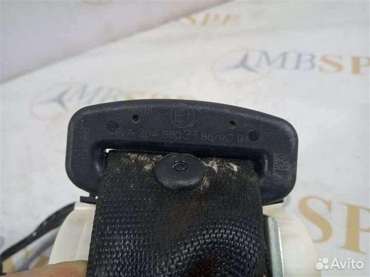 Ремень безопасности задний Mercedes C-Class W204