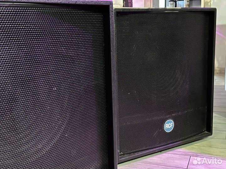 Колонки сабвуфер RCF PFR180SW комплект усилителем