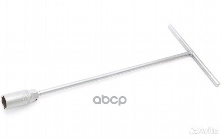 Ключ свечной карданный с резиновой вставкой 16