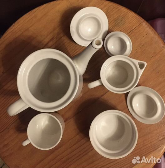 Детский игрушечный сервиз СССР Гжель