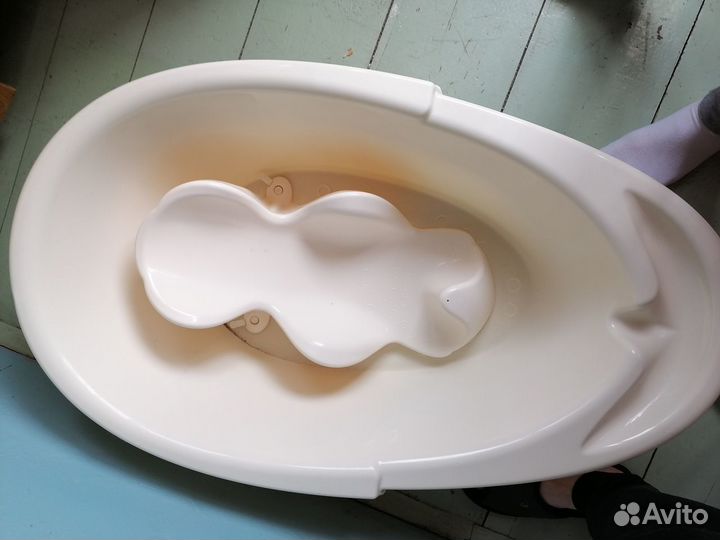 Ванночка для купания с горкой