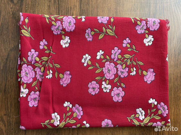 Отрез ткани СССР хлопок