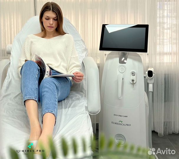 Диодный лазер для эпиляции люминес Max Plus 2000в