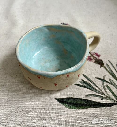 Кружка керамика ручная работа