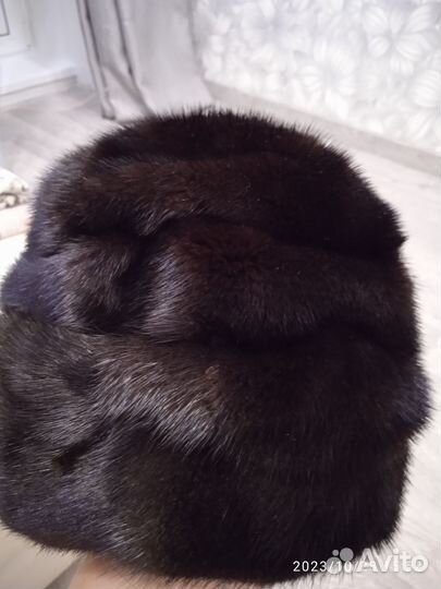 Шапка норковая женская 56,57,58р