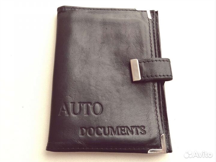 Обложка для документов из натуральной кожи