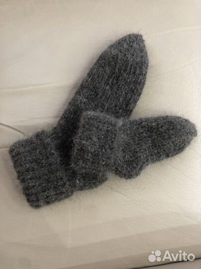 Носки и варежки из пуха