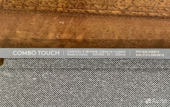 Чехол клавиатура Logitech touch для iPad Pro 12.9