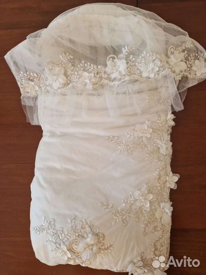 Конверт на выписку для девочки зима