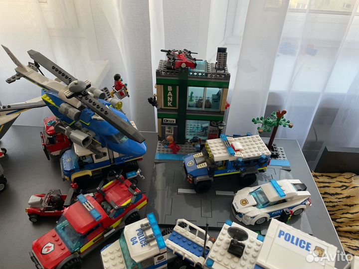 Lego City полиция и майнкрафт