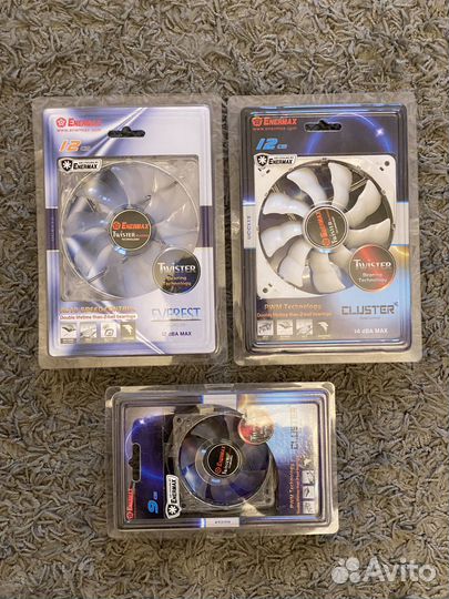 Тихие вентиляторы в корпус компьютера Enermax