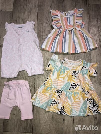 Вещи для девочки 6-12 мес