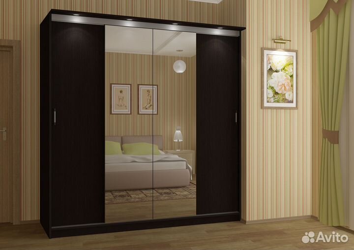 Шкаф-купе Классика Лайт 60