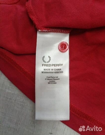 Поло fred perry