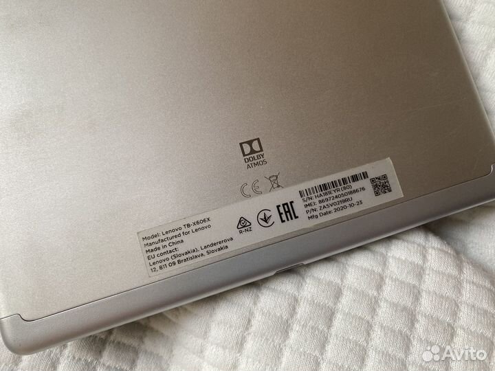 Планшет Lenovo tab m10 fhd plus