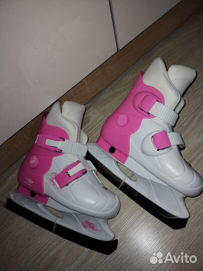 Новые раздвижные коньки для девочки