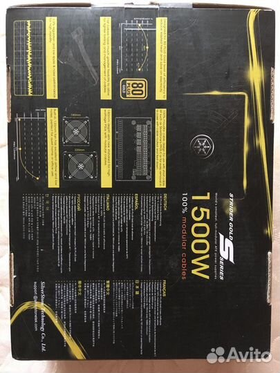 SilverStone Strider ST1500-GS блок питания 1500w