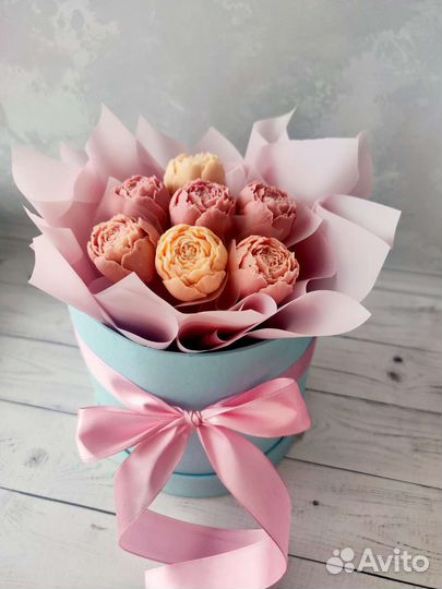 Букет розы из шоколада / клубника в шоколаде