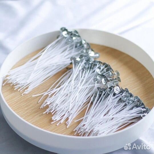 Фитиль для свечей. Держатель для фитиля