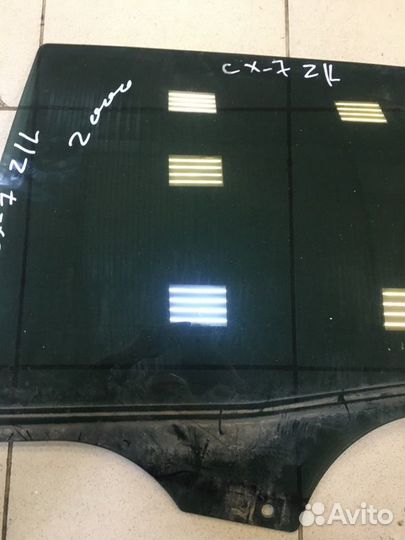 Стекло дверное заднее левое Mazda Cx-7