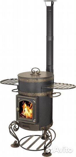 Печь под казан Везувий 