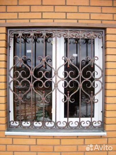 Кованые решетки на окна