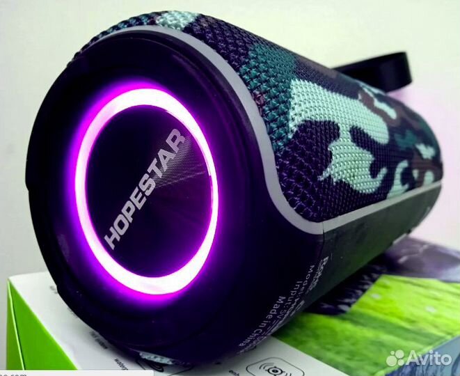 Колонка Hopestar P30 Самая Громкая + Подсветка