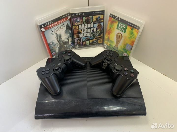Игровые приставки Sony Playstation 3 super slim 32