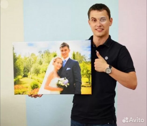 Холст с фото