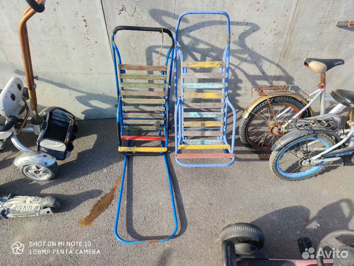 Велосипед взрос и детск. Санка. Коляска. Скейтборд
