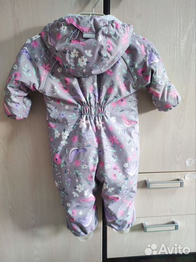 Комбинезон для девочки демисезон 68-74
